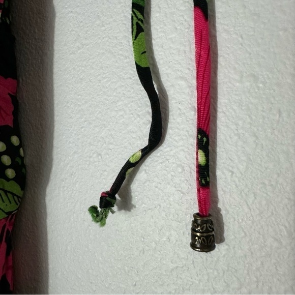 Maeve by Anthropologie black floral ruched midi dress size 6 - Picture 13 of 16